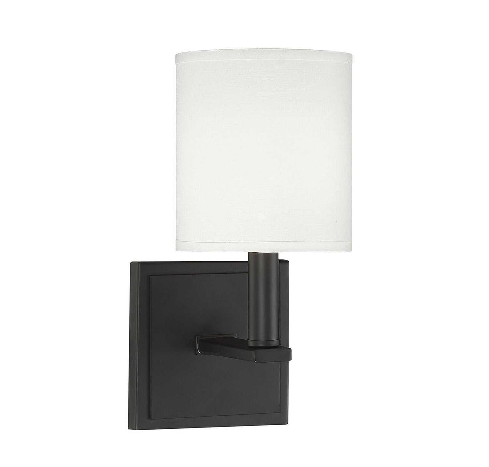 Waverly One Light Wall Sconce in Matte Black Savoy House