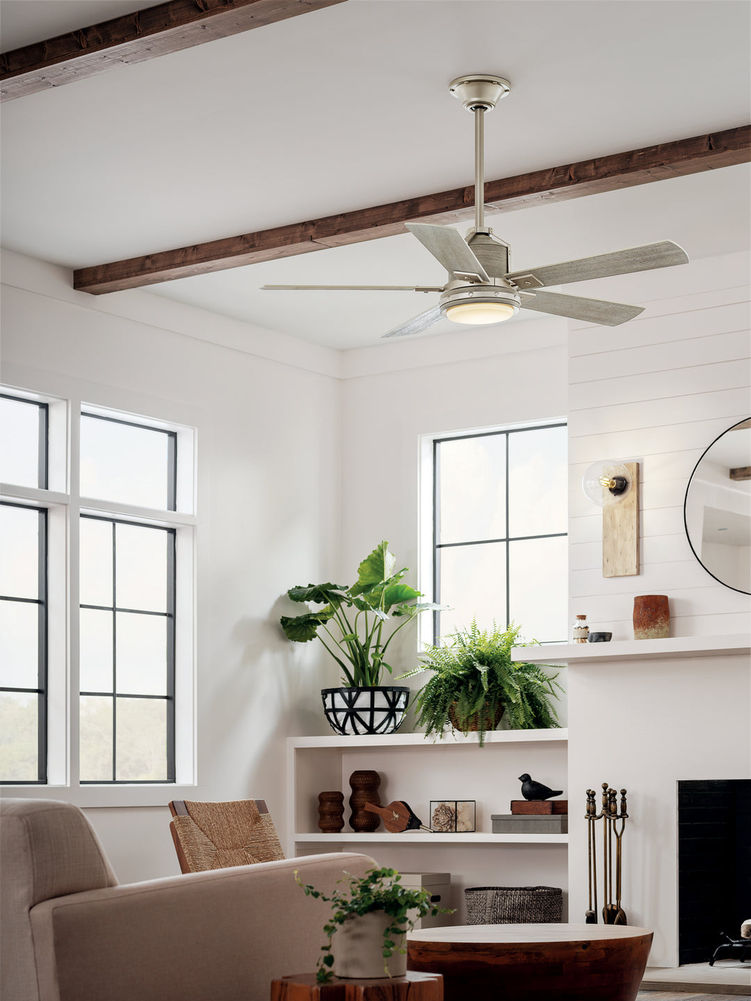 Kichler Canada - 300052NI - 52"Ceiling Fan - Colerne - Brushed Nickel