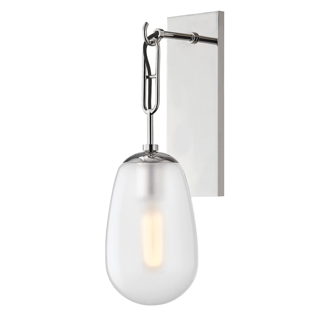 Hudson Valley Canada - 2101-PN - One Light Wall Sconce - Bruckner - Polished Nickel