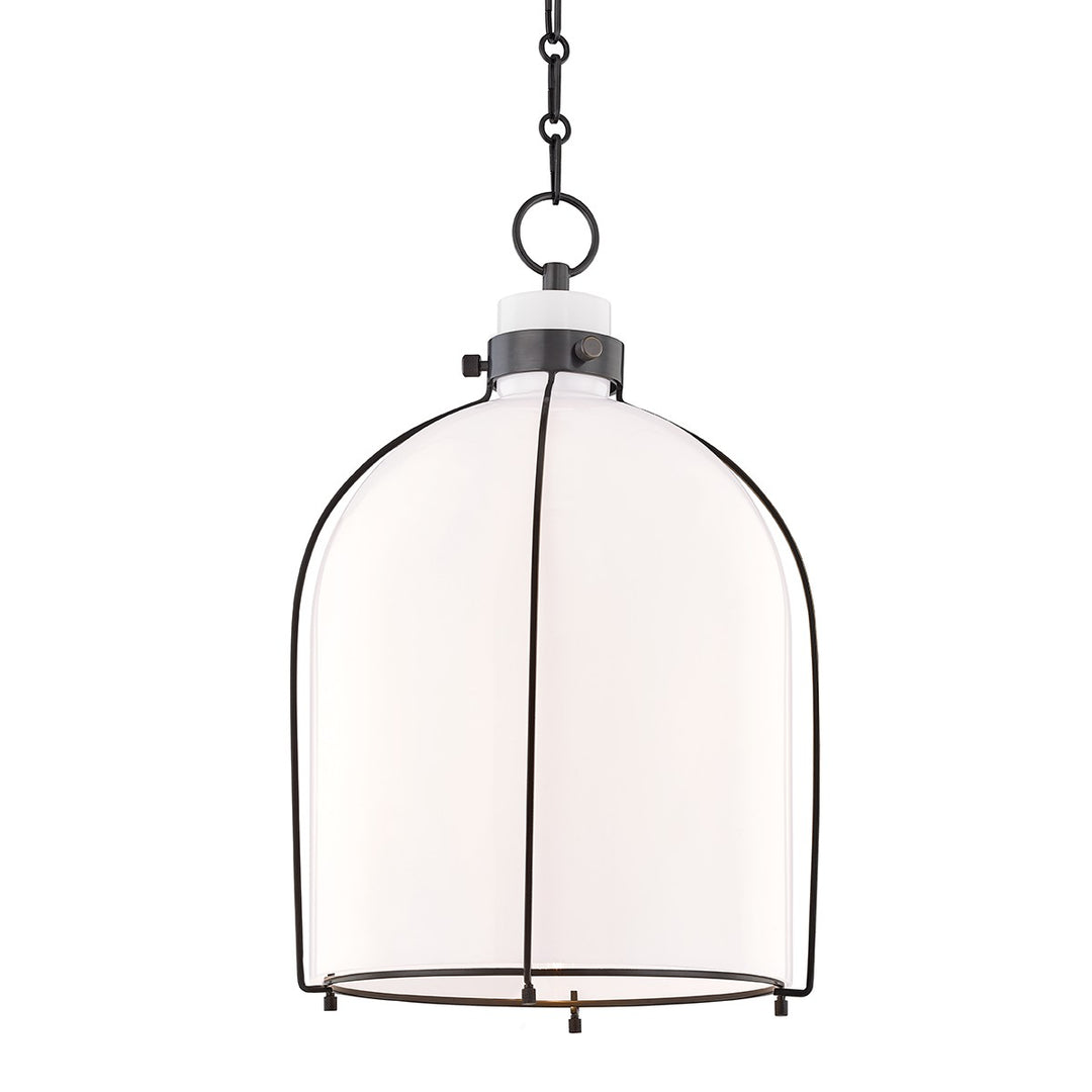 Eldridge One Light Pendant in Old Bronze - available from The Lighting Shoppe, trusted by Canadian homeowners