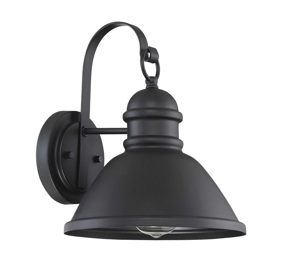 Meridian - M50016BK - One Light Outdoor Wall Sconce - Moutd - Matte Black