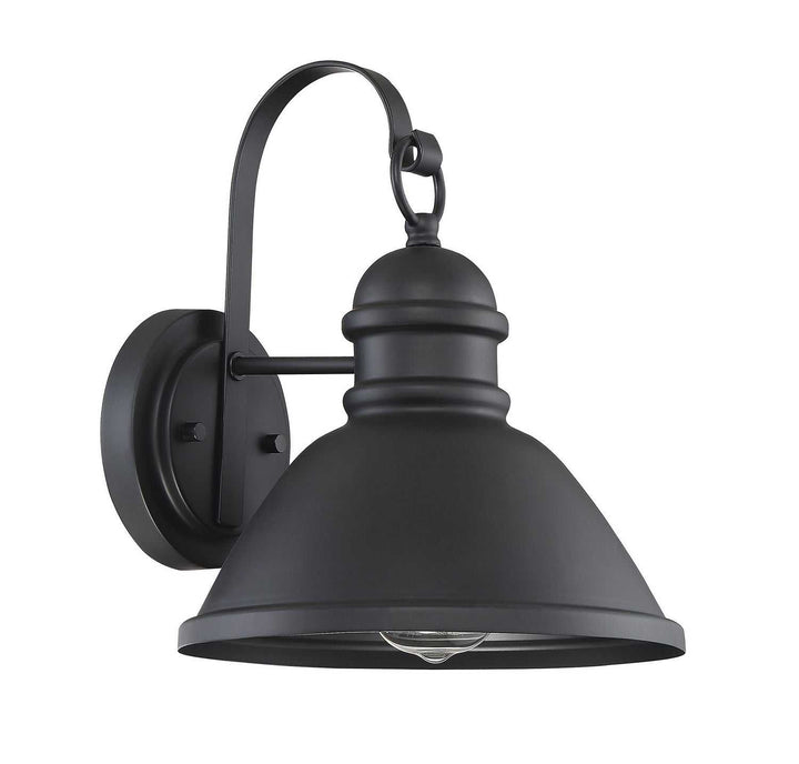 Meridian - M50016BK - One Light Outdoor Wall Sconce - Moutd - Matte Black