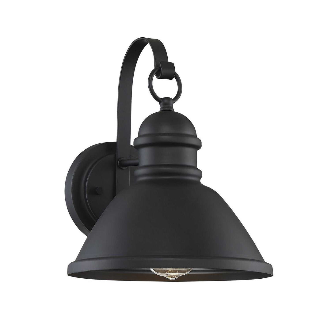 Meridian - M50016BK - One Light Outdoor Wall Sconce - Moutd - Matte Black