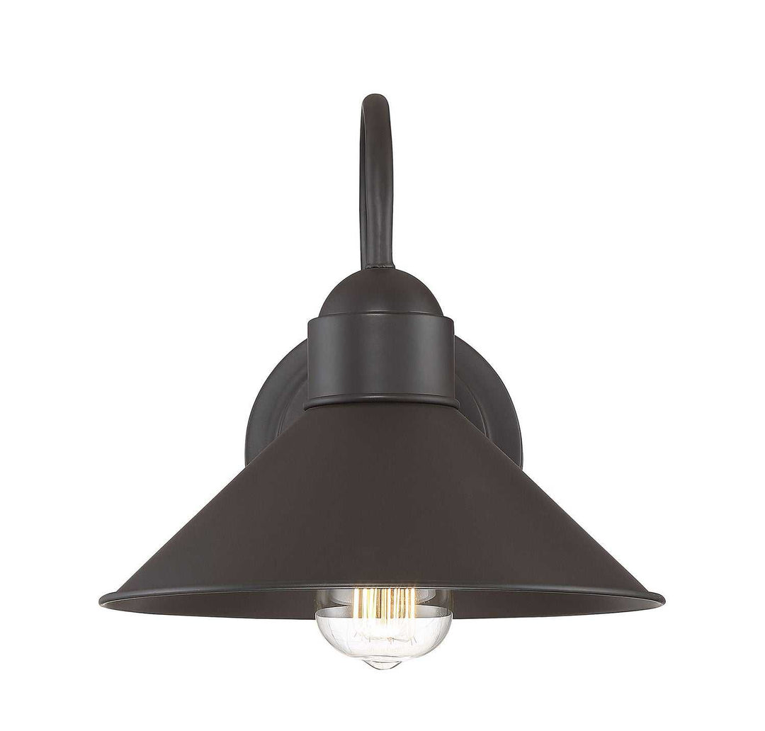 Meridian - M50018ORB - One Light Outdoor Wall Sconce - Moutd - Oil Rubbed Bronze