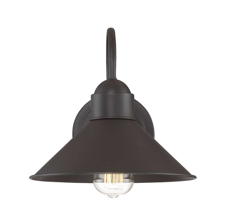 Meridian - M50018ORB - One Light Outdoor Wall Sconce - Moutd - Oil Rubbed Bronze