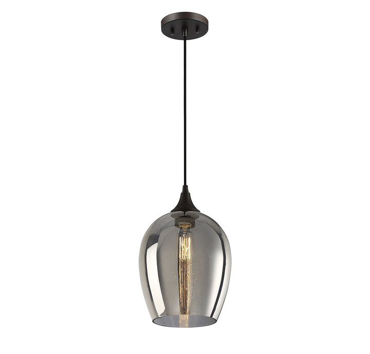 Meridian - M70076ORB - One Light Mini Pendant - Mmin2 - Oil Rubbed Bronze