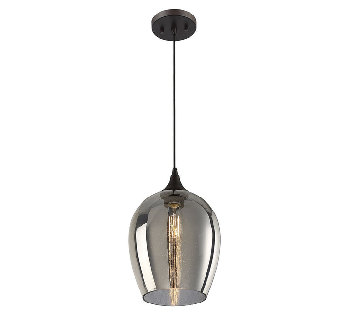 Meridian - M70076ORB - One Light Mini Pendant - Mmin2 - Oil Rubbed Bronze