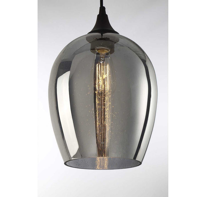 Meridian - M70076ORB - One Light Mini Pendant - Mmin2 - Oil Rubbed Bronze
