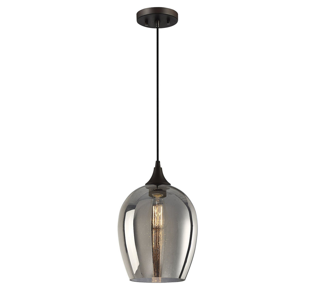 Meridian - M70076ORB - One Light Mini Pendant - Mmin2 - Oil Rubbed Bronze