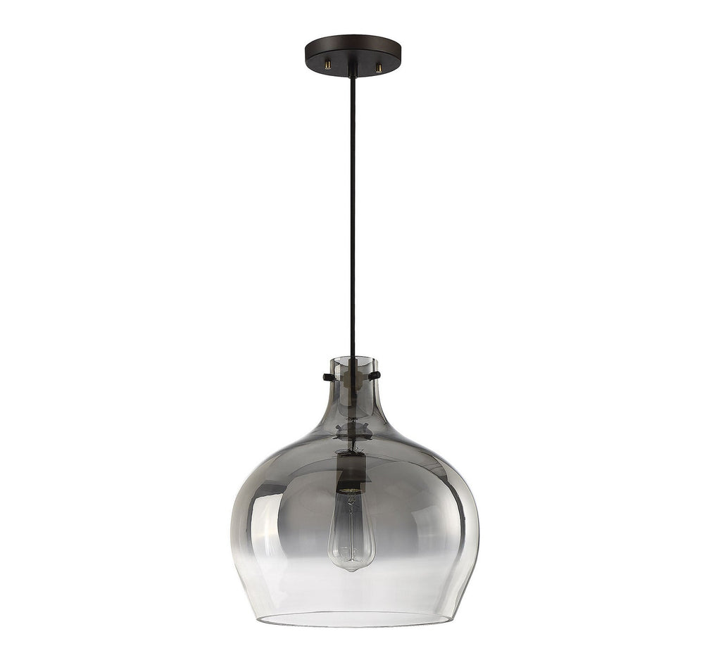 Meridian - M70078ORB - One Light Mini Pendant - Mmin2 - Oil Rubbed Bronze