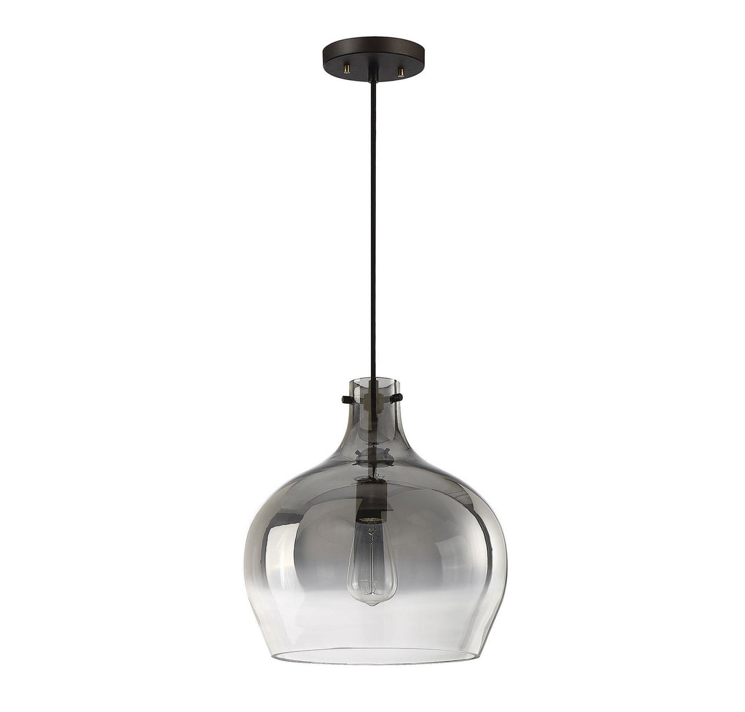 Meridian - M70078ORB - One Light Mini Pendant - Mmin2 - Oil Rubbed Bronze