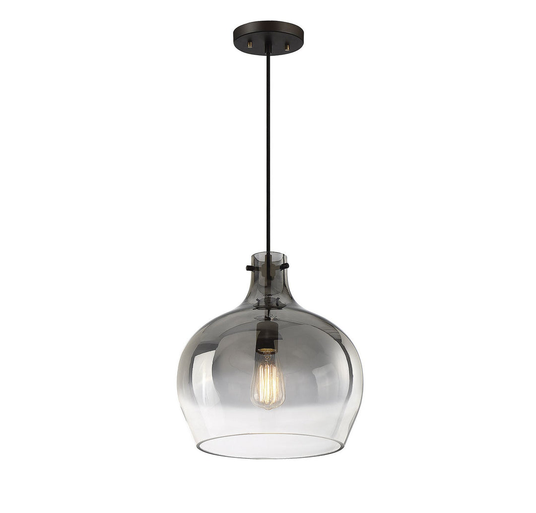 Meridian - M70078ORB - One Light Mini Pendant - Mmin2 - Oil Rubbed Bronze