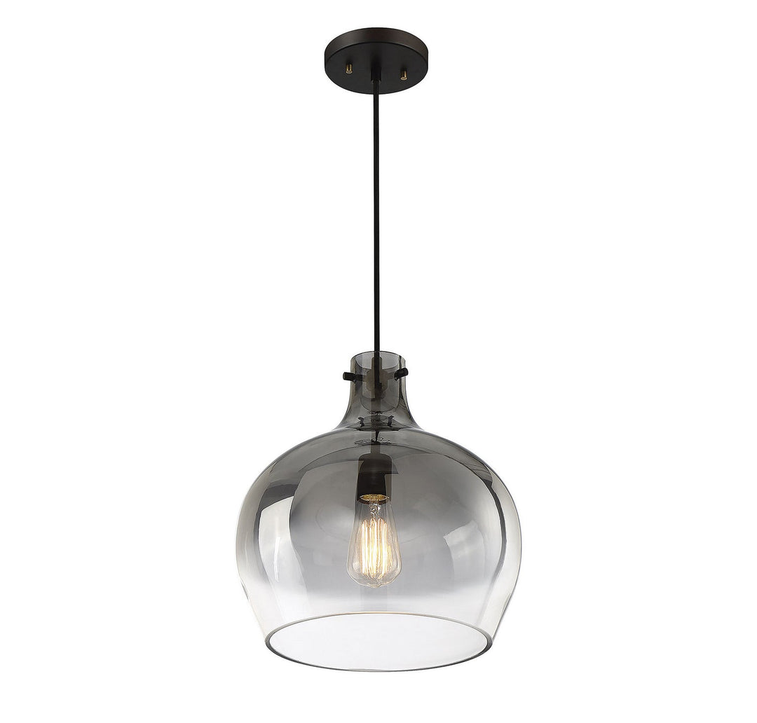 Meridian - M70078ORB - One Light Mini Pendant - Mmin2 - Oil Rubbed Bronze