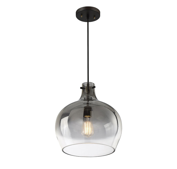 Meridian - M70078ORB - One Light Mini Pendant - Mmin2 - Oil Rubbed Bronze