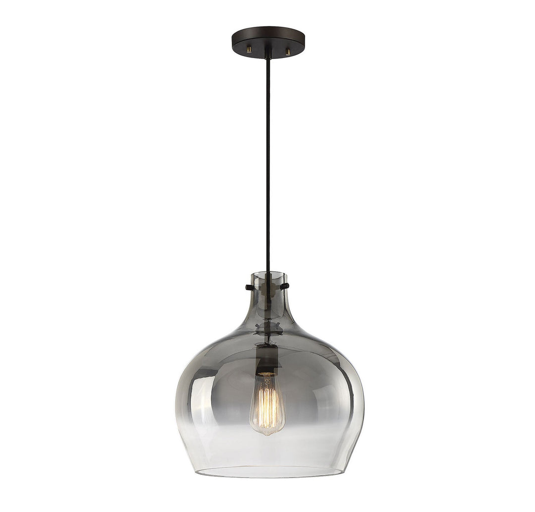 Meridian - M70078ORB - One Light Mini Pendant - Mmin2 - Oil Rubbed Bronze
