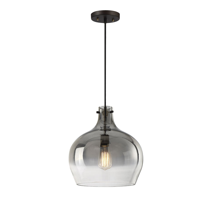 Meridian - M70078ORB - One Light Mini Pendant - Mmin2 - Oil Rubbed Bronze