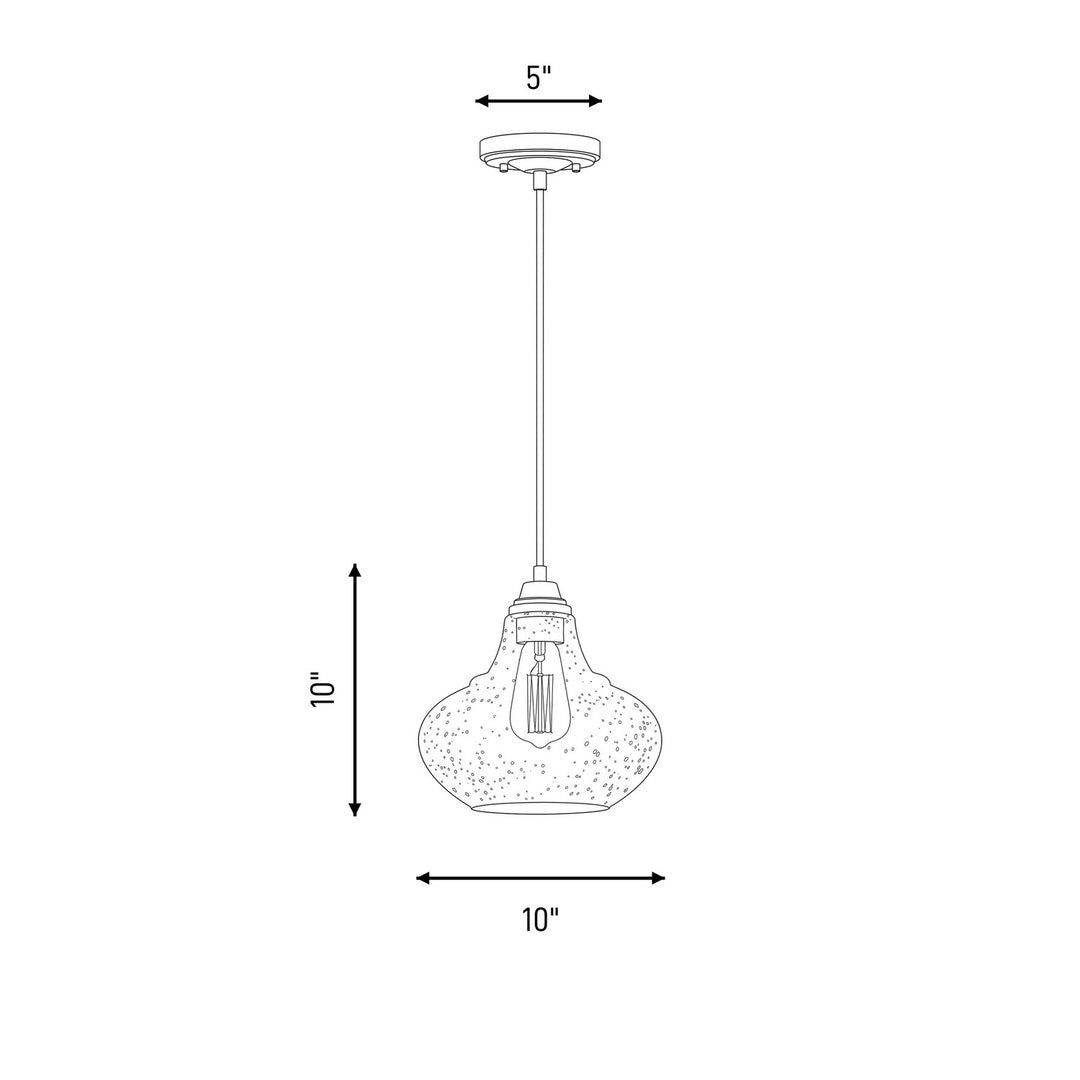 Meridian - M70080ORB - One Light Mini Pendant - Mmin2 - Oil Rubbed Bronze