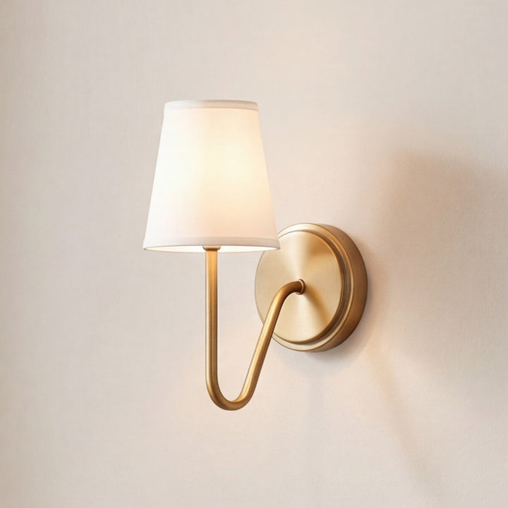 Meridian - M90054NB - One Light Wall Sconce - Mscon - Natural Brass