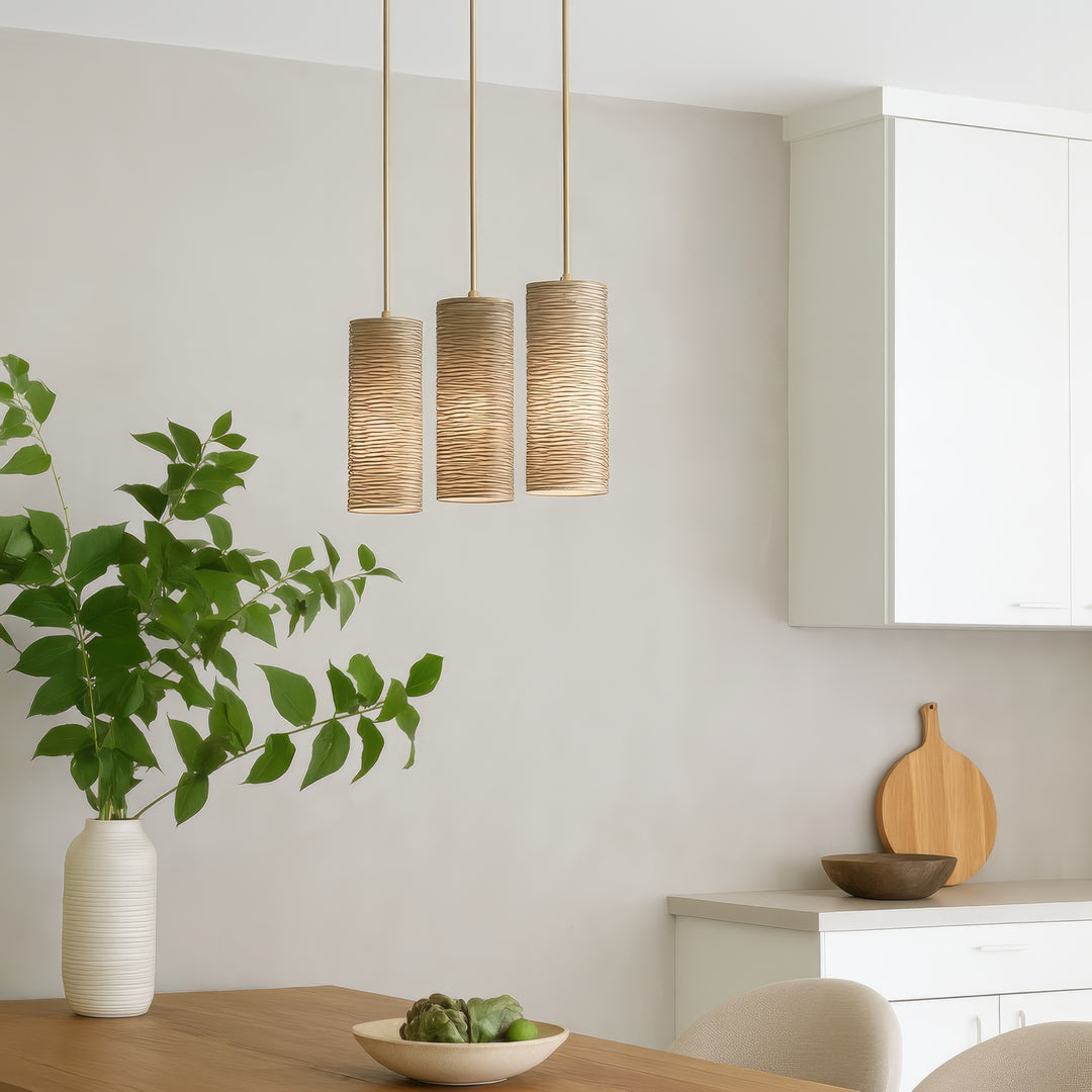 Varaluz - 241M01HO - One Light Mini Pendant - Flow - Hammered Ore