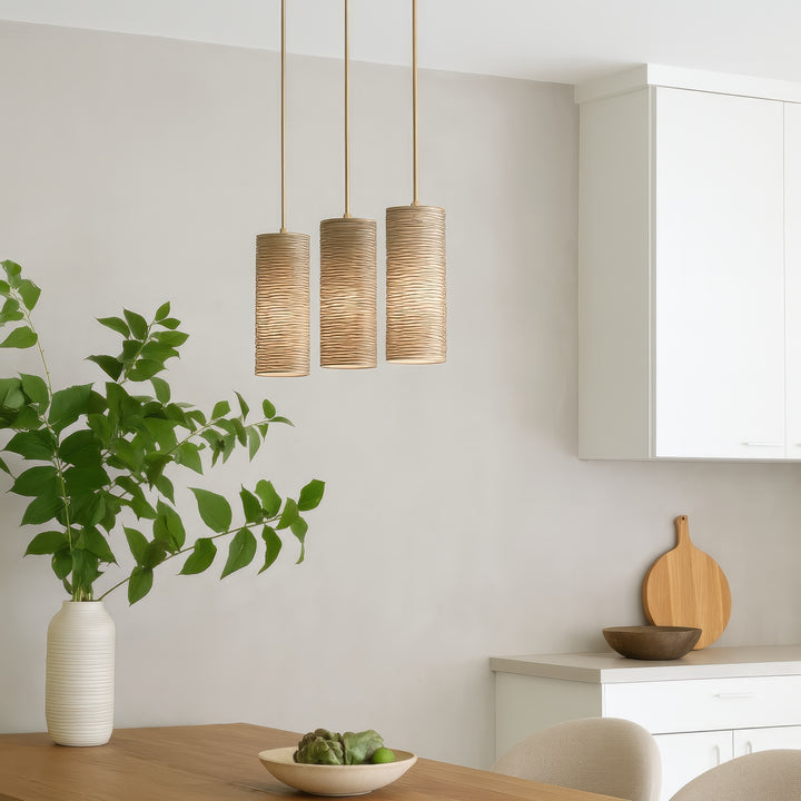 Varaluz - 241M01HO - One Light Mini Pendant - Flow - Hammered Ore