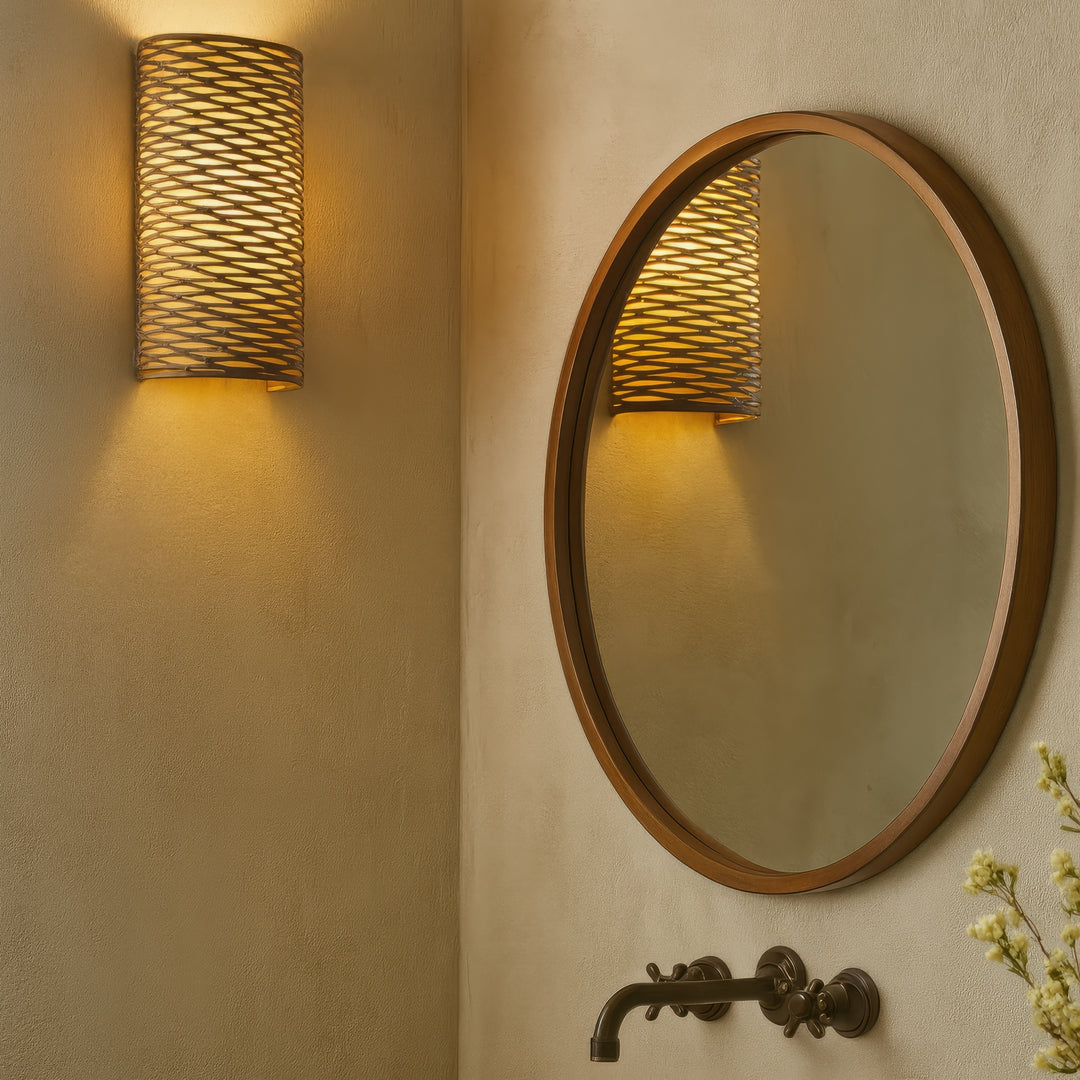 Varaluz - 241W01HO - One Light Wall Sconce - Flow - Hammered Ore