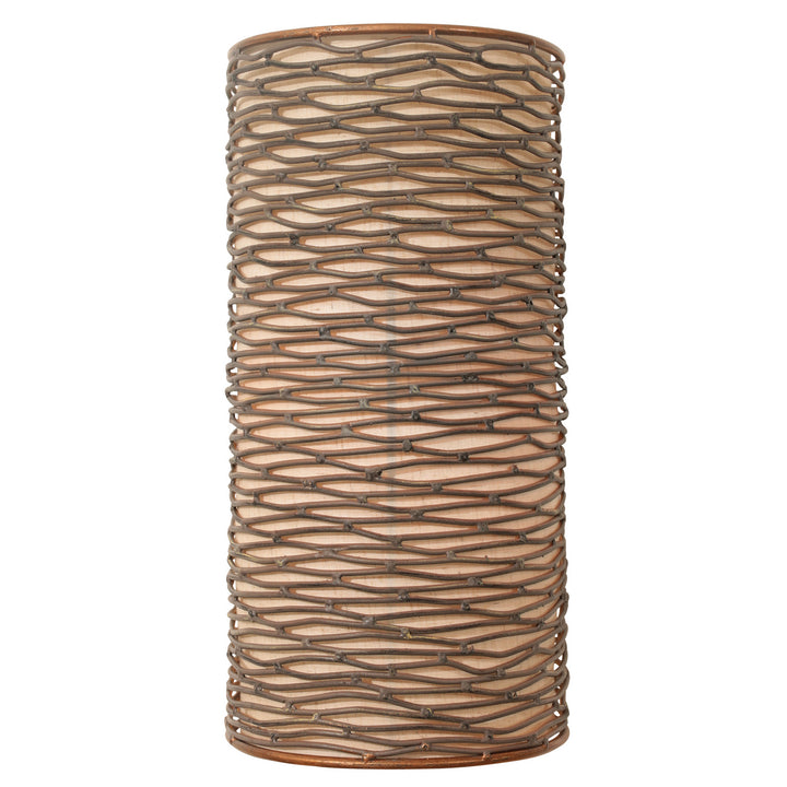 Flow One Light Wall Sconce in Hammered Ore - available from The Lighting Shoppe, trusted by Canadian homeowners