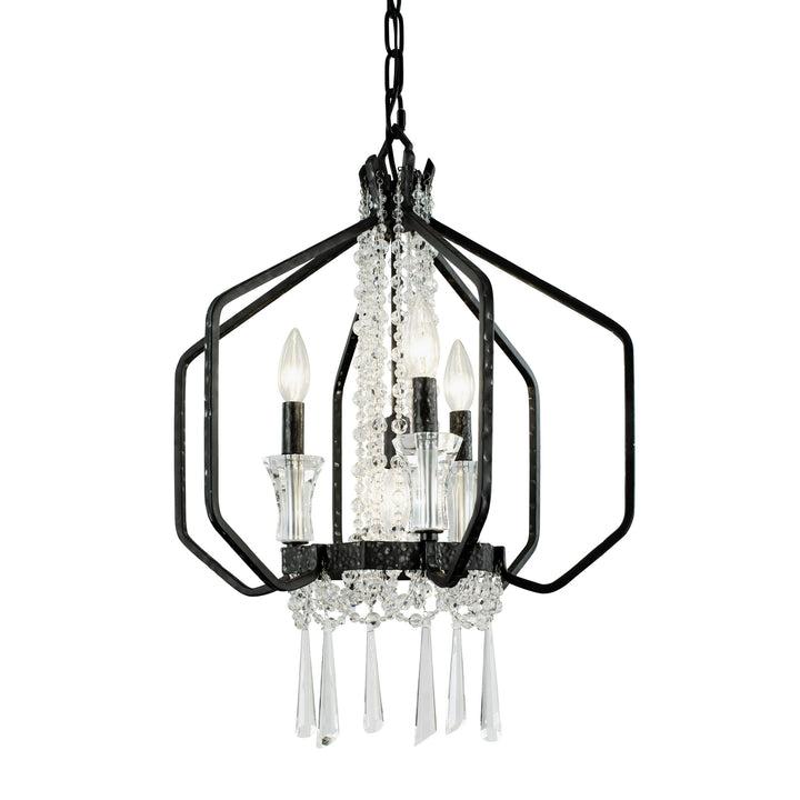 Barcelona Four Light Pendant in Onyx - available from The Lighting Shoppe, trusted by Canadian homeowners