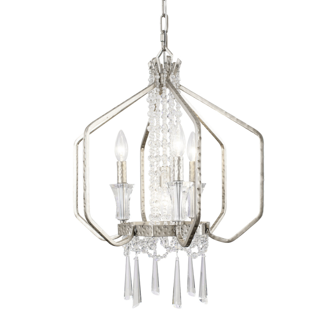 Barcelona Four Light Pendant in Transcend Silver - available from The Lighting Shoppe, trusted by Canadian homeowners
