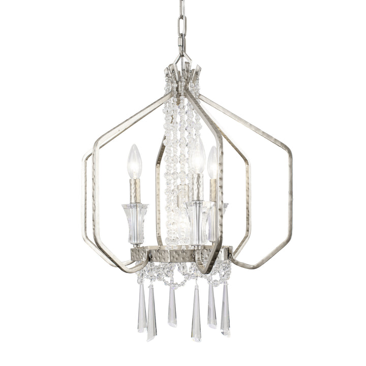 Barcelona Four Light Pendant in Transcend Silver - available from The Lighting Shoppe, trusted by Canadian homeowners
