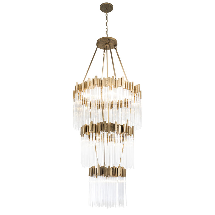Varaluz - 309C19HG - 19 Light Chandelier - Matrix - Havana Gold