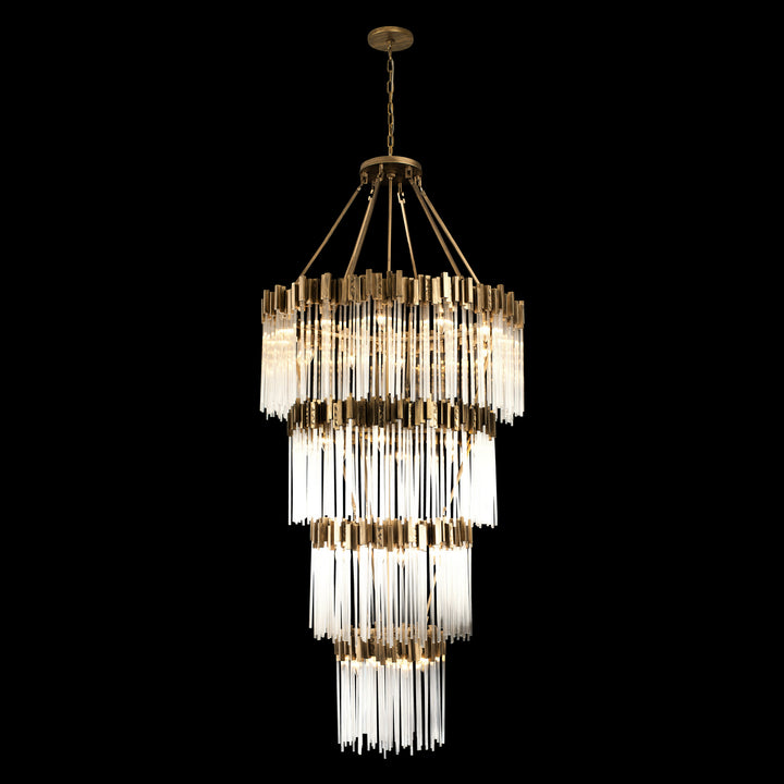 Varaluz - 309C30HG - 30 Light Chandelier - Matrix - Havana Gold