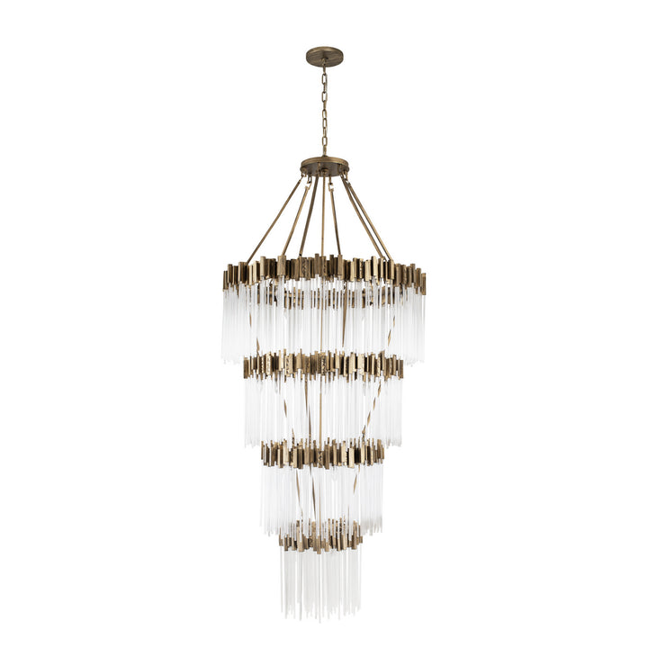 Varaluz - 309C30HG - 30 Light Chandelier - Matrix - Havana Gold
