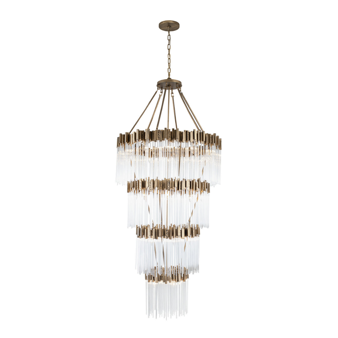 Varaluz - 309C30HG - 30 Light Chandelier - Matrix - Havana Gold