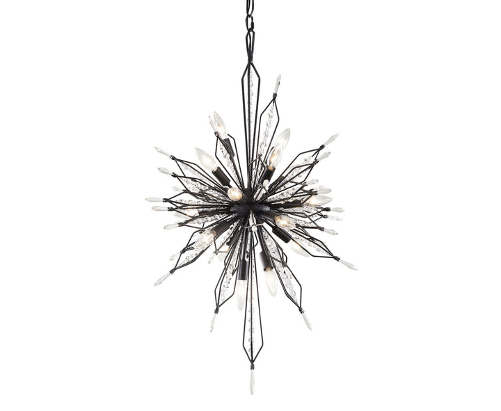 Orbital 16 Light Foyer Pendant in Carbon - available from The Lighting Shoppe, trusted by Canadian homeowners