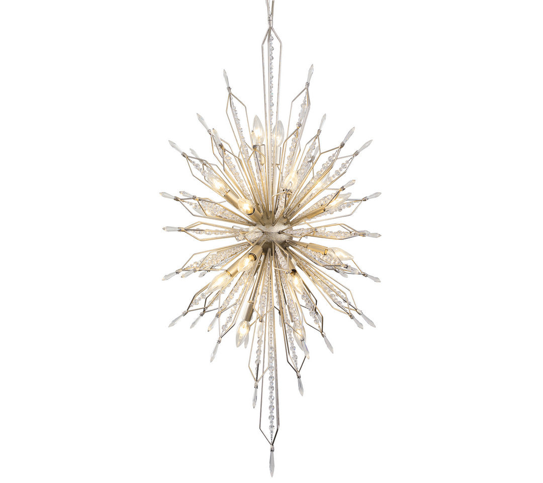 Orbital 20 Light Foyer Pendant in Gold Dust - available from The Lighting Shoppe, trusted by Canadian homeowners