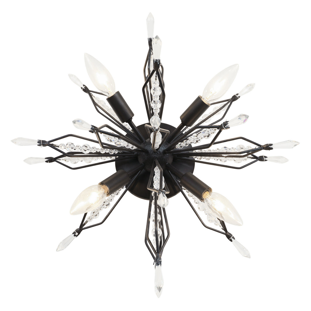 Orbital Four Light Wall/Ceiling Light in Carbon - available from The Lighting Shoppe, trusted by Canadian homeowners