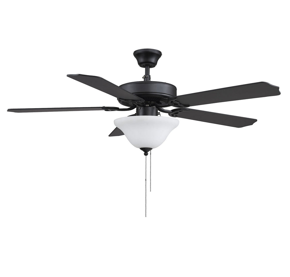 Meridian - M2018MBKRV - 52" Ceiling Fan - First Value - Matte Black