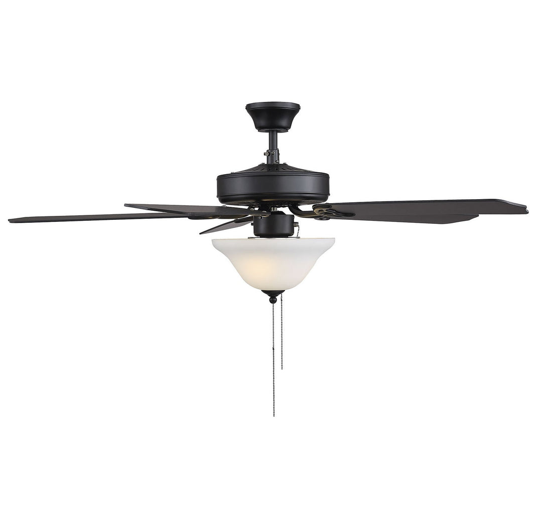 Meridian - M2018MBKRV - 52" Ceiling Fan - First Value - Matte Black