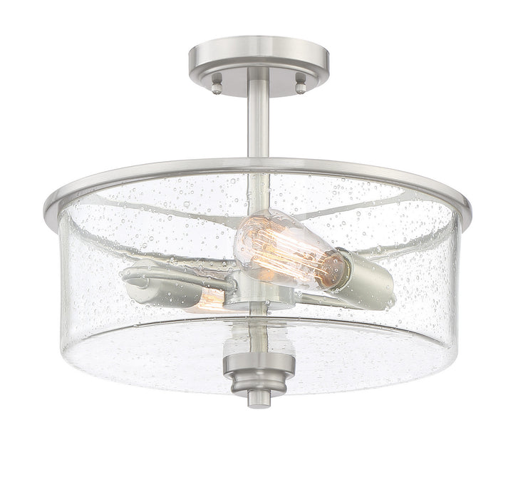 Craftmade Canada - 50552-BNK - Two Light Convertible Semi Flush - Bolden - Brushed Polished Nickel