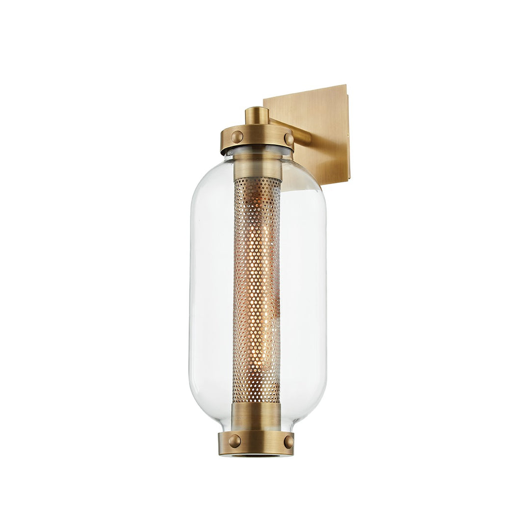 Troy Lighting Canada - B7031-PBR - One Light Wall Sconce - Atwater - Patina Brass