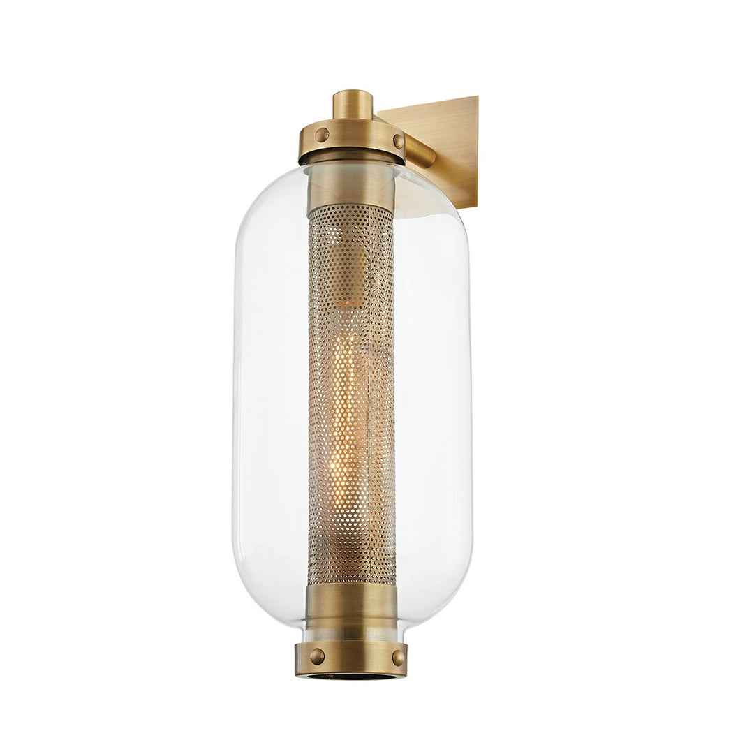 Troy Lighting Canada - B7032-PBR - One Light Wall Sconce - Atwater - Patina Brass