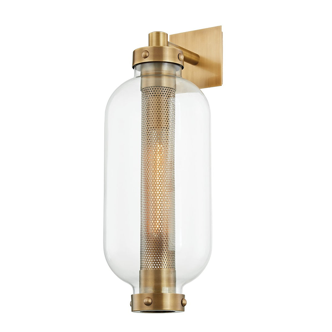 Troy Lighting Canada - B7033-PBR - One Light Wall Sconce - Atwater - Patina Brass