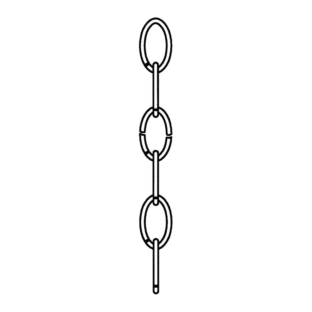 Generation Lighting Canada - 9100-08 - Decorative Chain - Replacement Chain - Textured Rust Patina