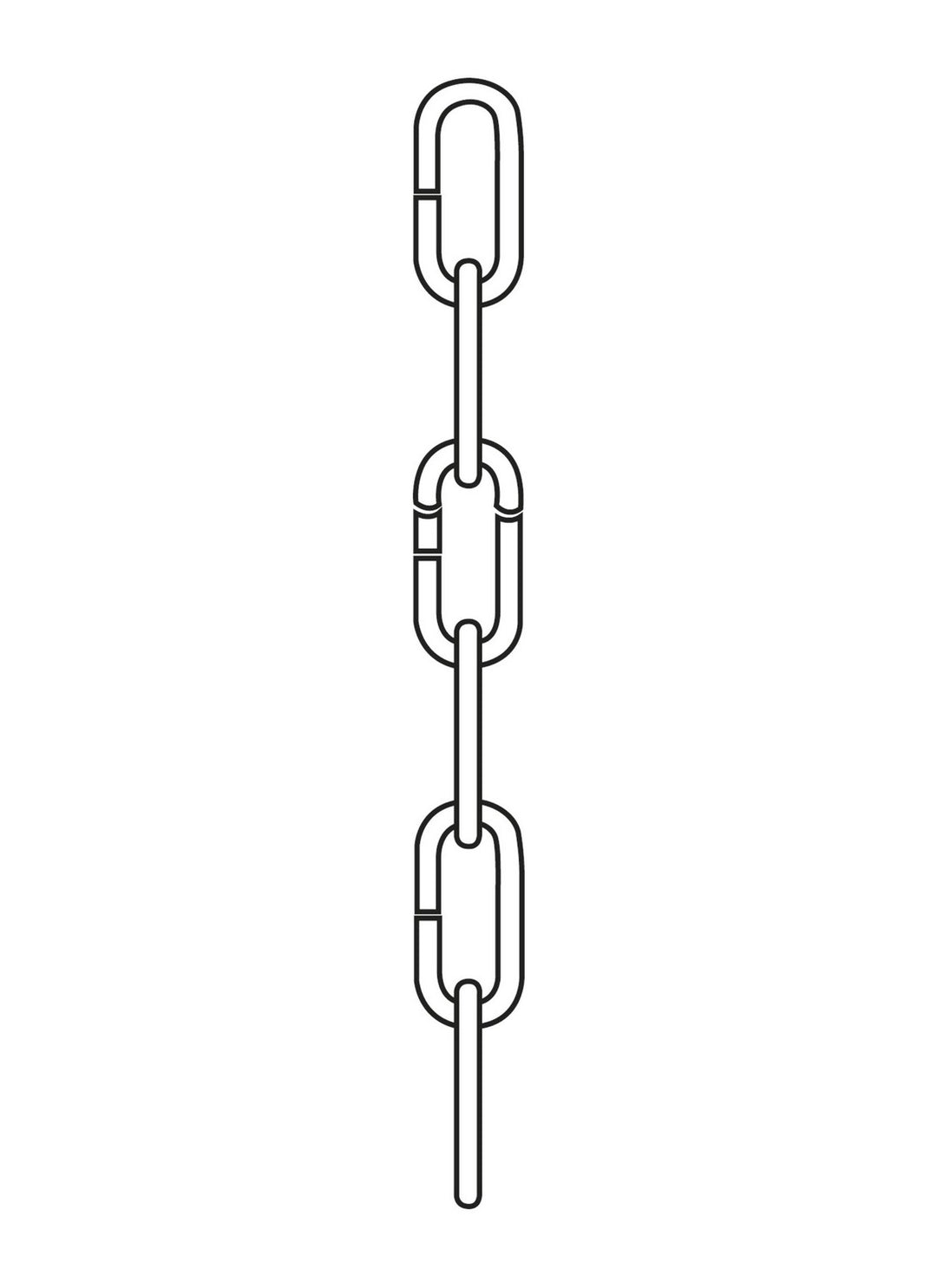 Generation Lighting Canada - 9103-753 - Decorative Chain - Replacement Chain - Painted Brushed Nickel