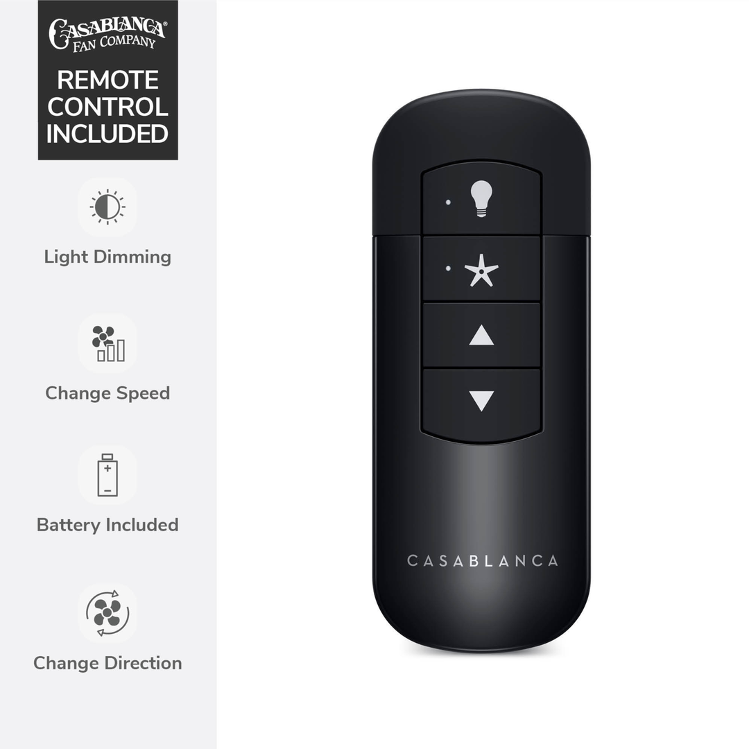 Eula Outdoor ENERGY STAR DC with LED Light 52 inch with remote and wall control Hunter Fan Canada