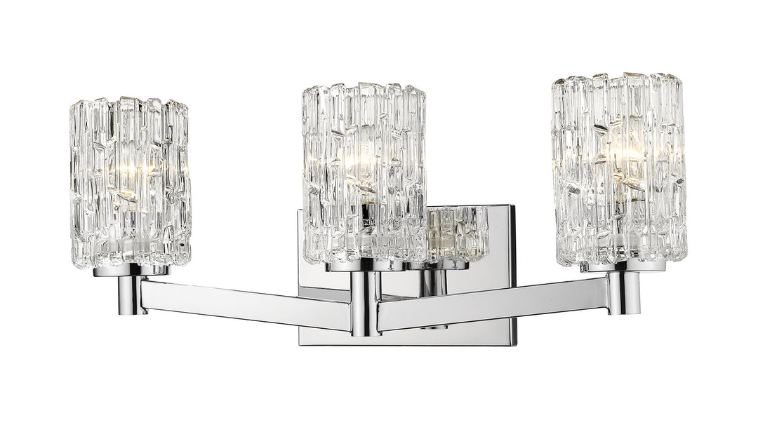 Z-Lite Canada - 1931-3V-CH - Three Light Vanity - Aubrey - Chrome