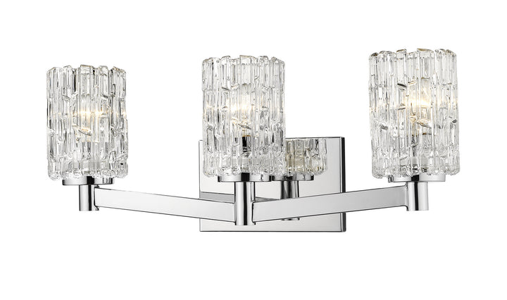Z-Lite Canada - 1931-3V-CH - Three Light Vanity - Aubrey - Chrome