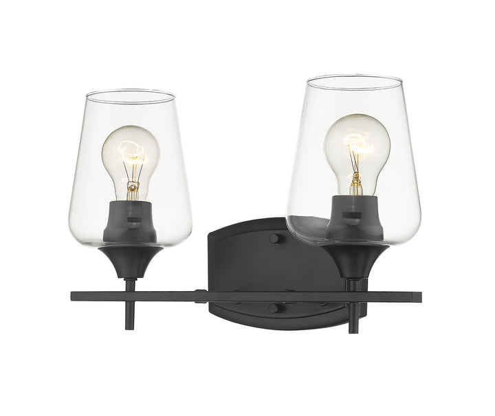 Z-Lite Canada - 473-2V-MB - Two Light Vanity - Joliet - Matte Black