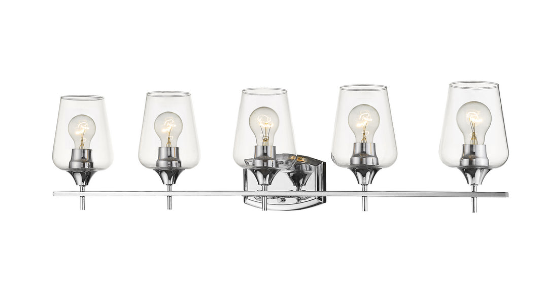 Z-Lite Canada - 473-5V-CH - Five Light Vanity - Joliet - Chrome
