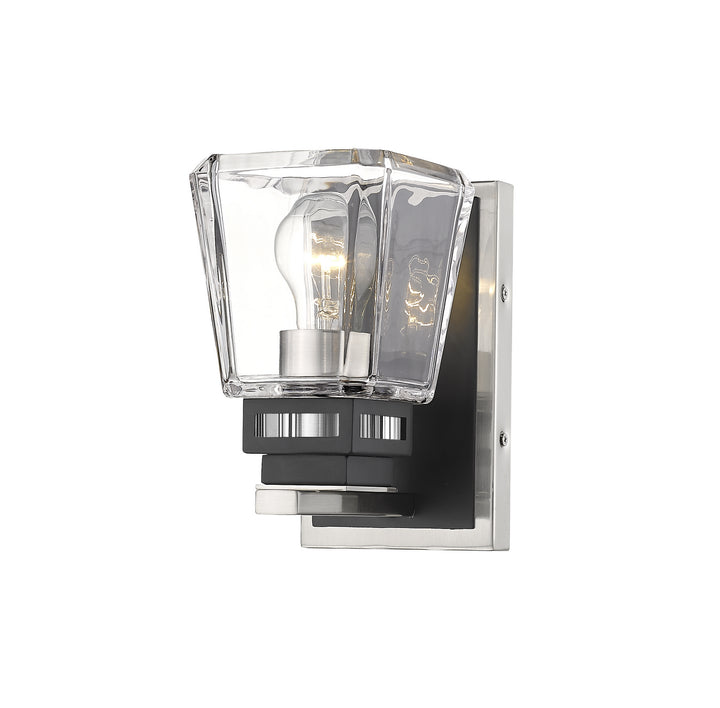 Z-Lite Canada - 474-1S-BN-MB - One Light Wall Sconce - Jackson - Brushed Nickel + Matte Black